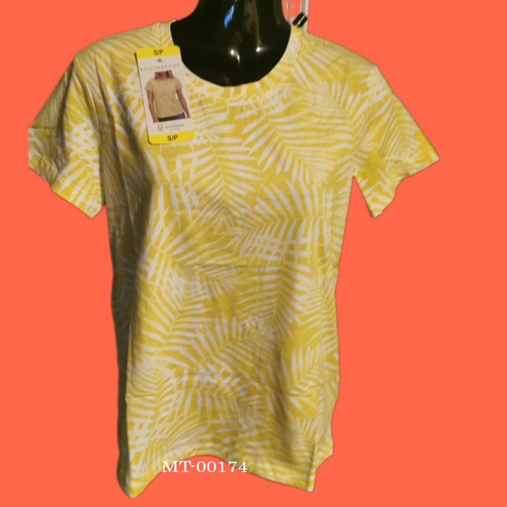 Ecothreads Women's Organic Cotton T-Shirt (Yellow)